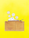 Washable Paper Coin and Card Pouch