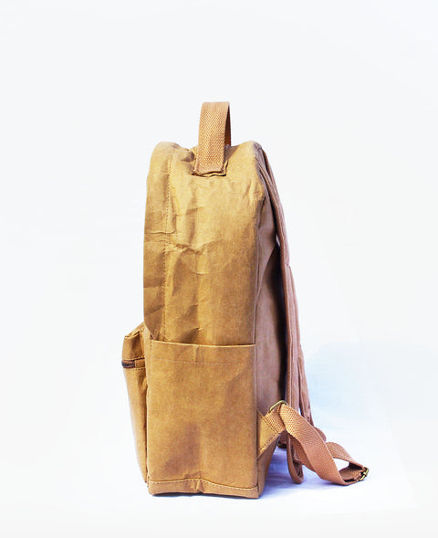 eco friendly rucksack with side pockets